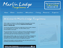 Tablet Screenshot of marlinlodge.com.au